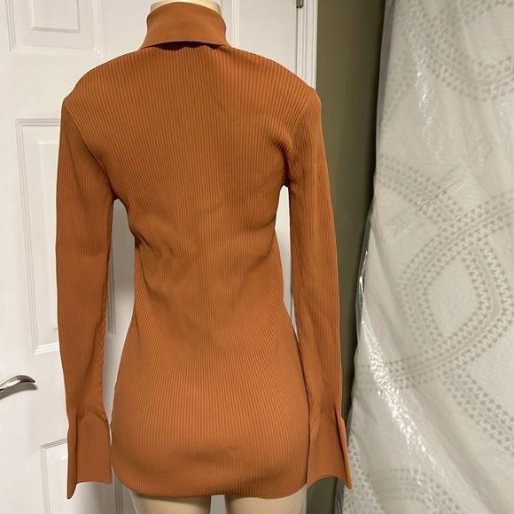 ALC - Eleanor Knit Cardigan (Cognac, 12) - Picture 4 of 9